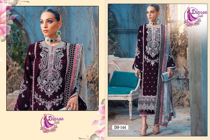 Dinsaa Anaya 1 Festive Wear Wholesale Salwar Kameez Collection 